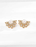 925 sterling silver earrings in vintage gold