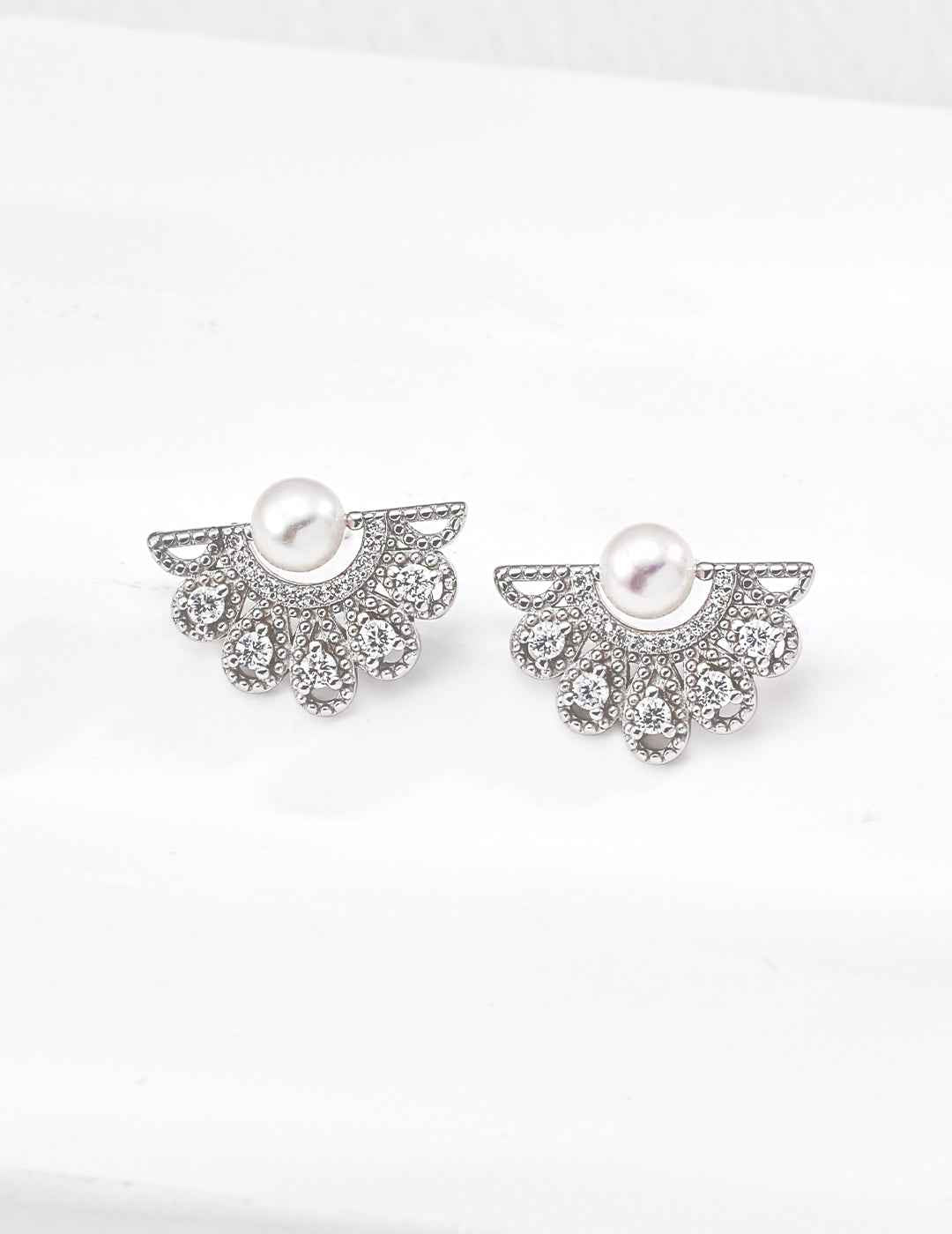 925 sterling silver earrings in silver