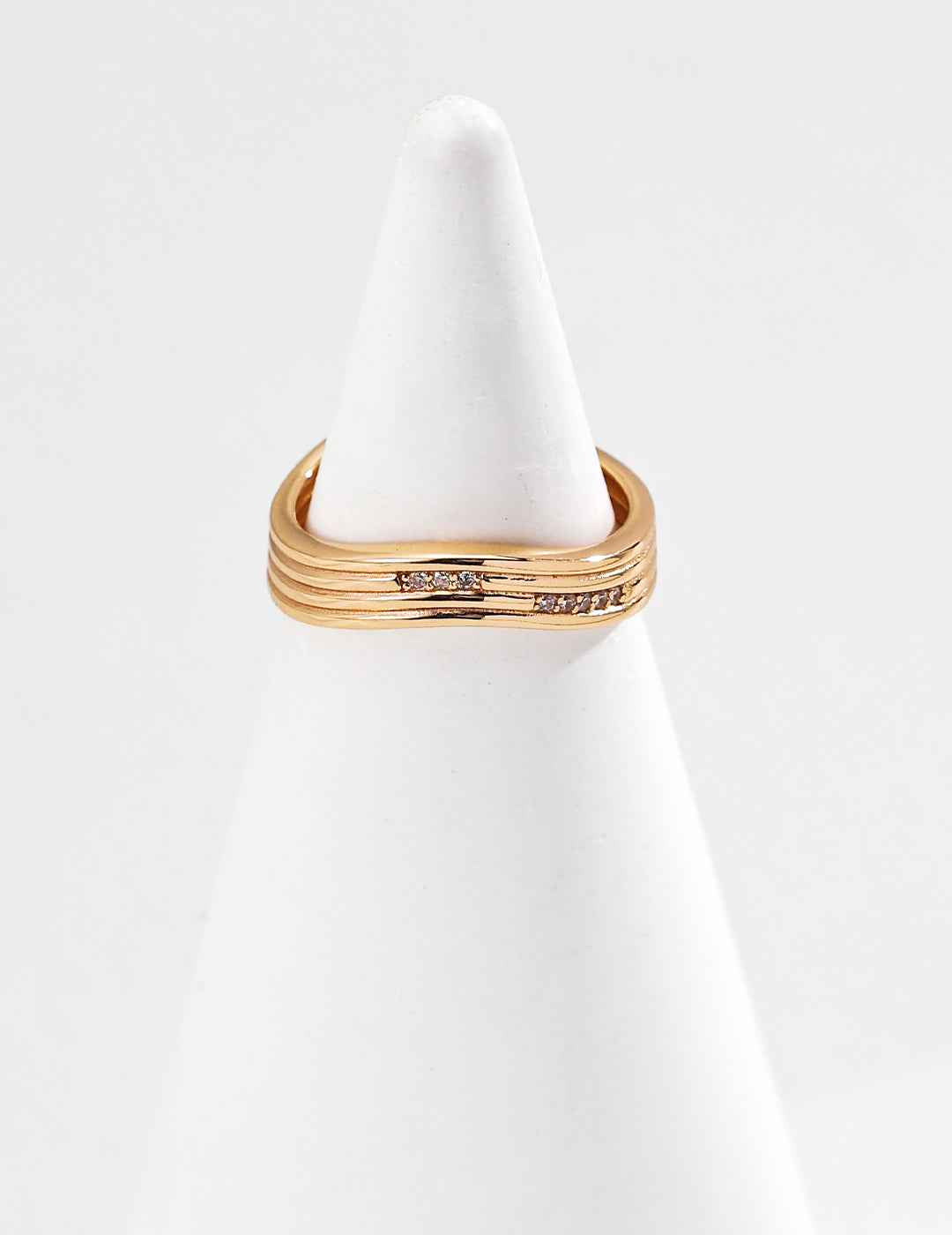 925 sterling silver ring in vintage gold