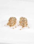925 sterling silver drop earrings, front view