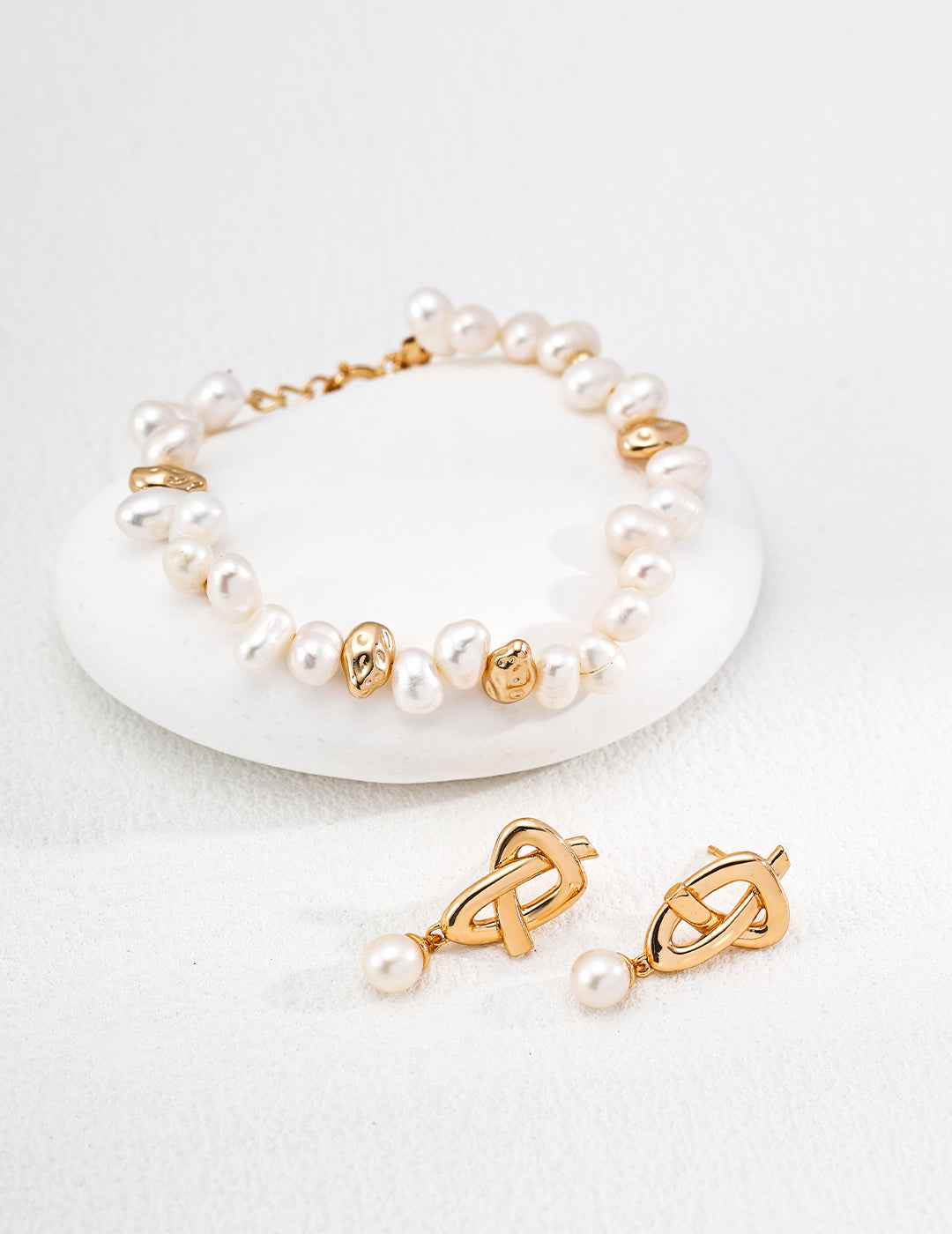 925 sterling silver drop earrings, side view