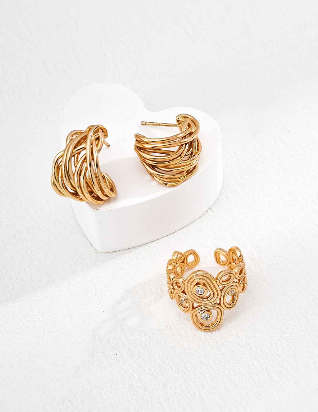 925 sterling silver ring, side view