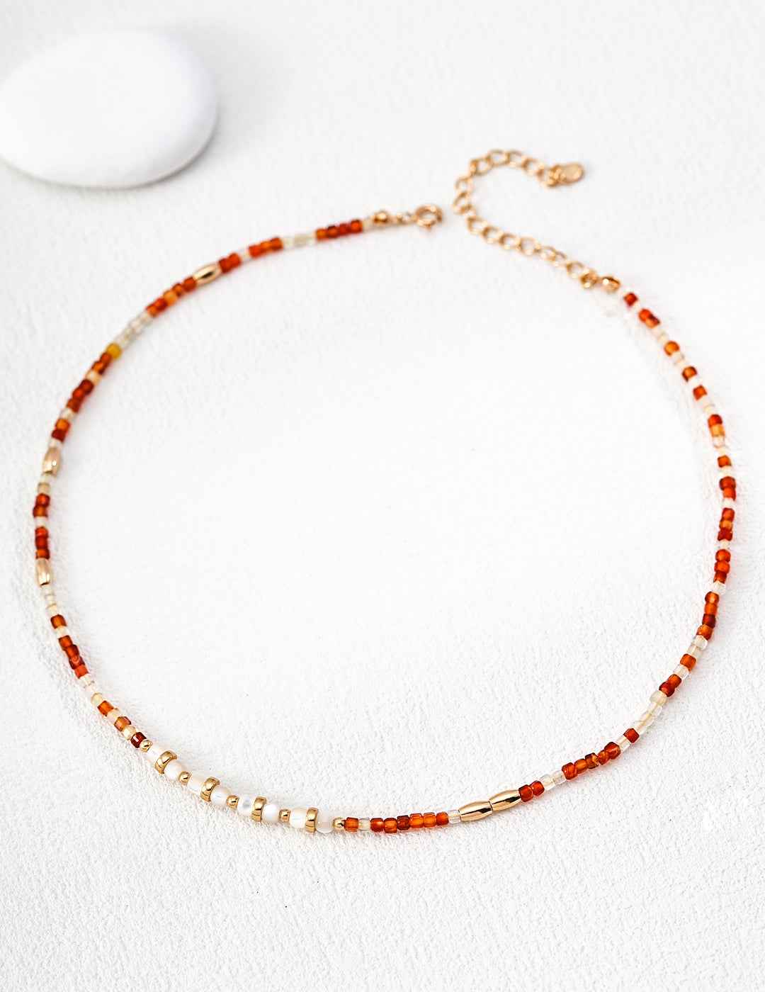 925 sterling silver necklace worn on model
