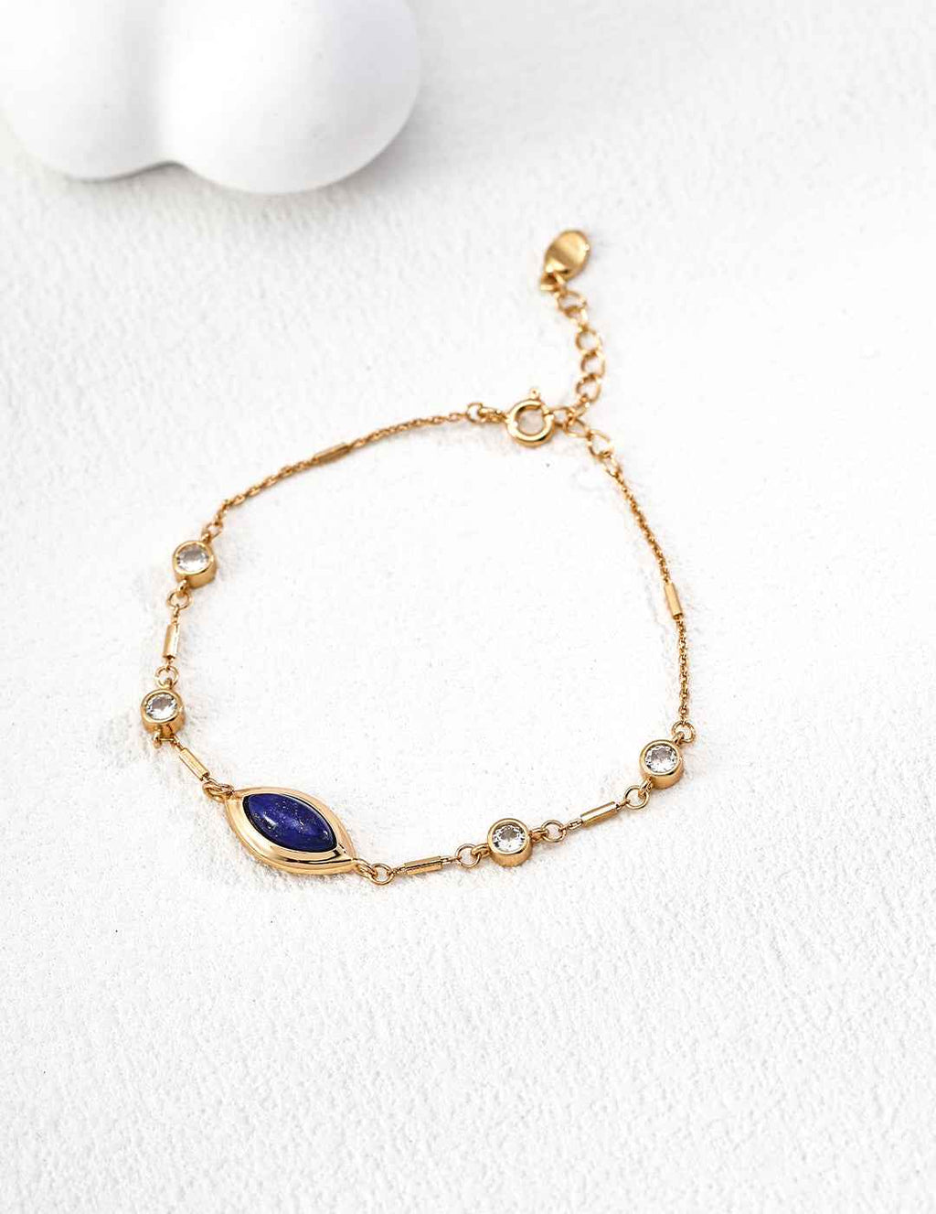 925 sterling silver bracelet, front view