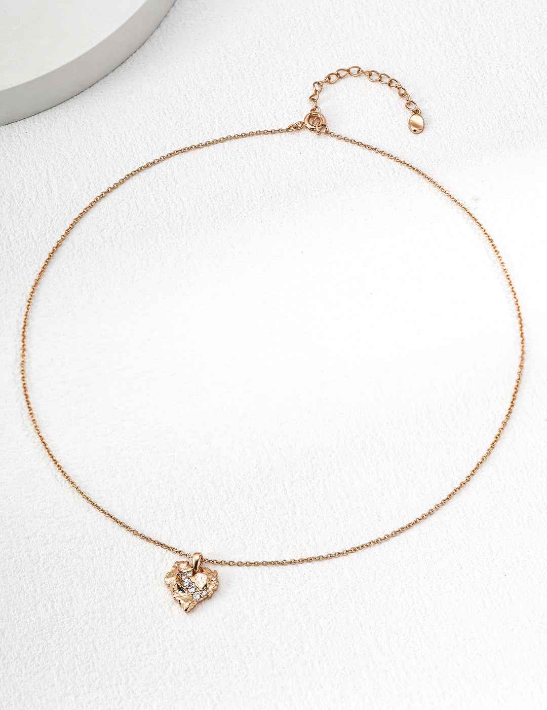925 sterling silver necklace worn on model