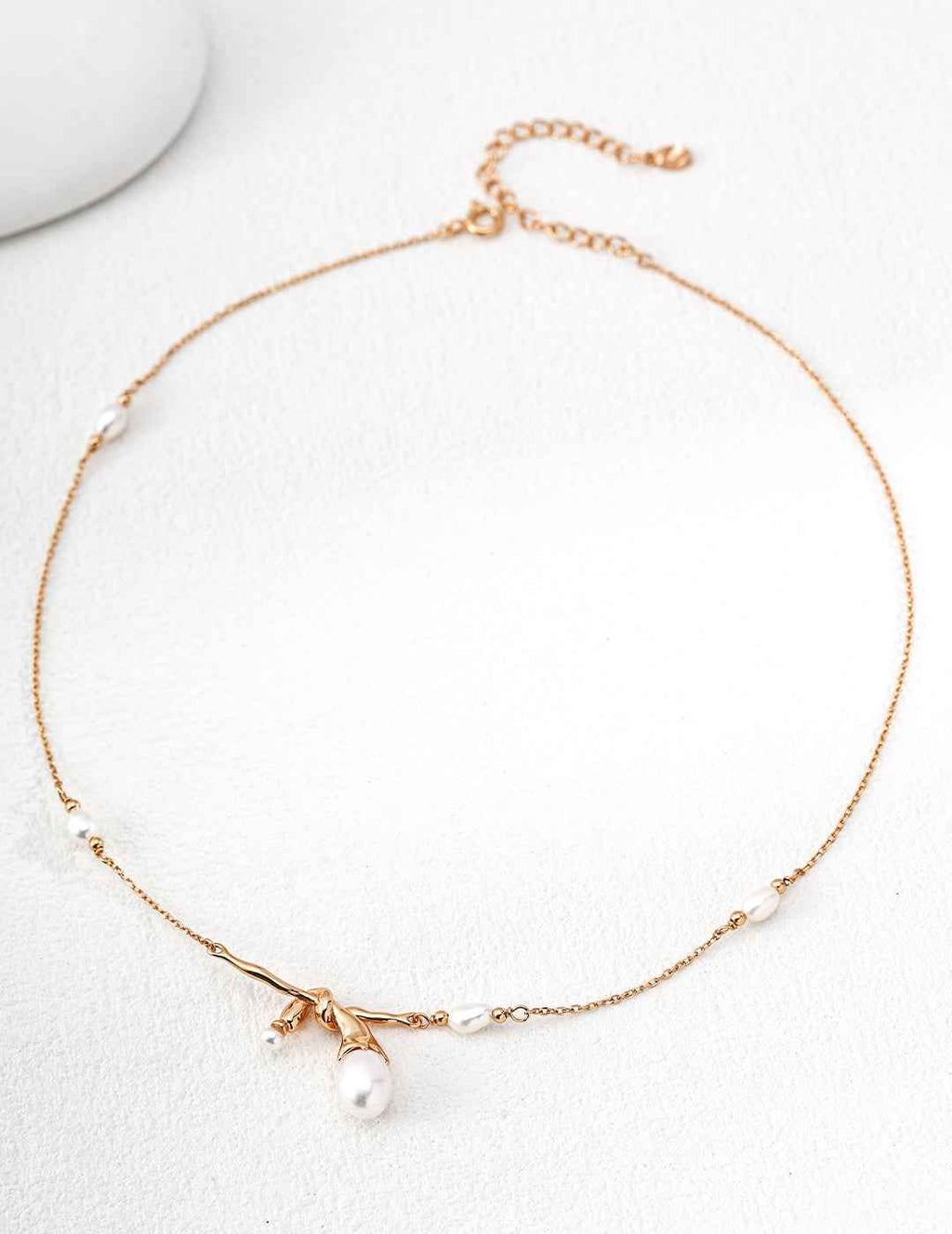 925 sterling silver necklace worn on model