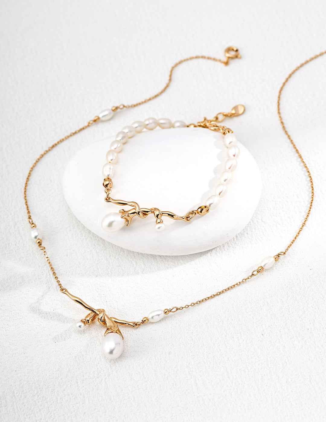 Close-up of 925 sterling silver necklace