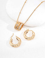 925 sterling silver hoop earrings, side view
