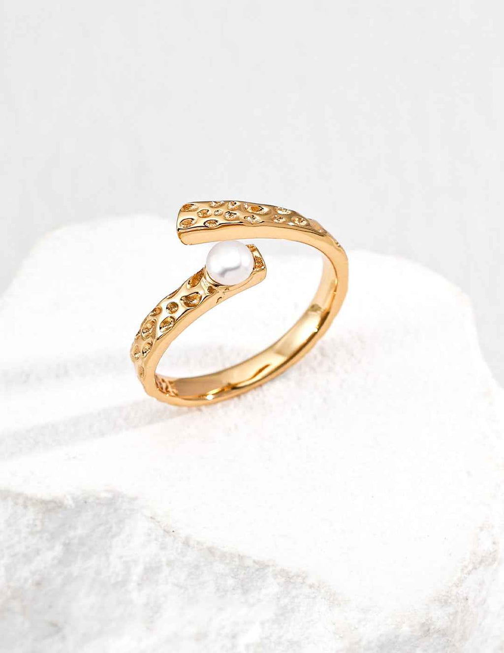 925 sterling silver ring in vintage gold