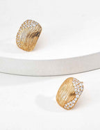 925 sterling silver hoop earrings, side view