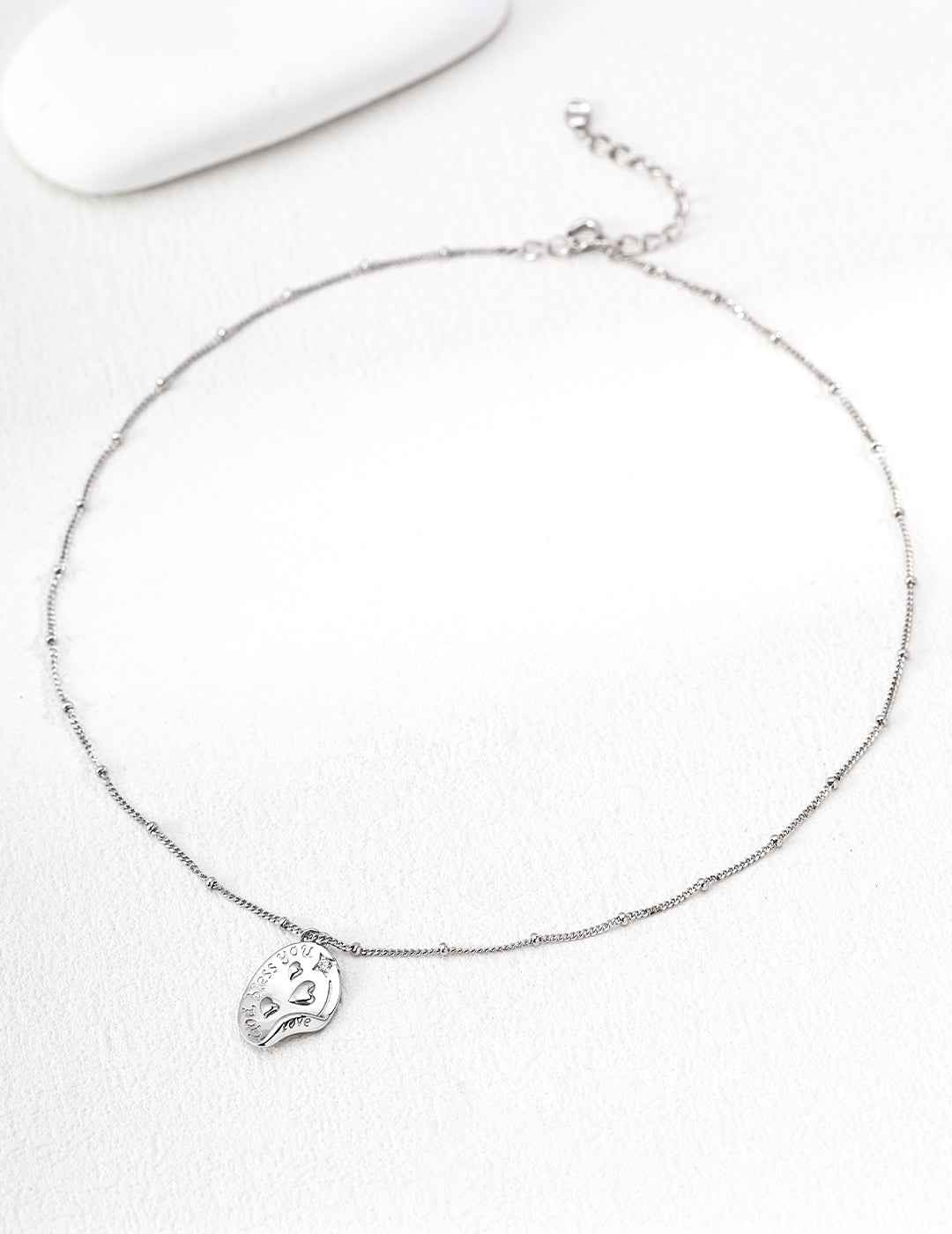 925 sterling silver pendant necklace in silver