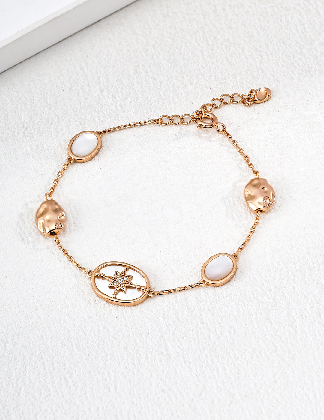 925 sterling silver bracelet in vintage gold