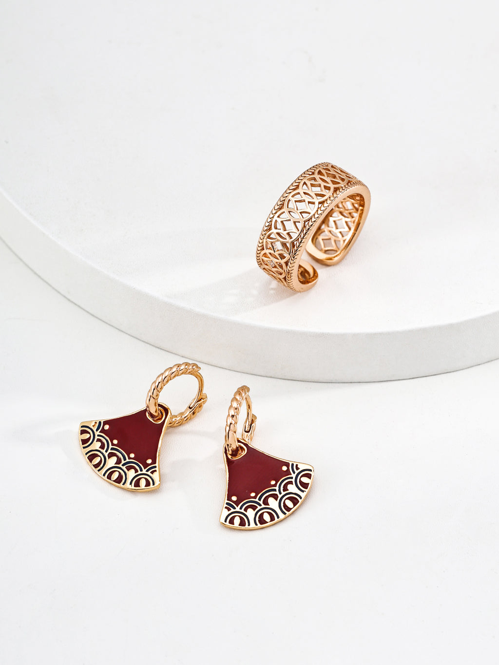 925 sterling silver drop earrings, view 5