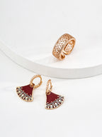 925 sterling silver drop earrings, view 5