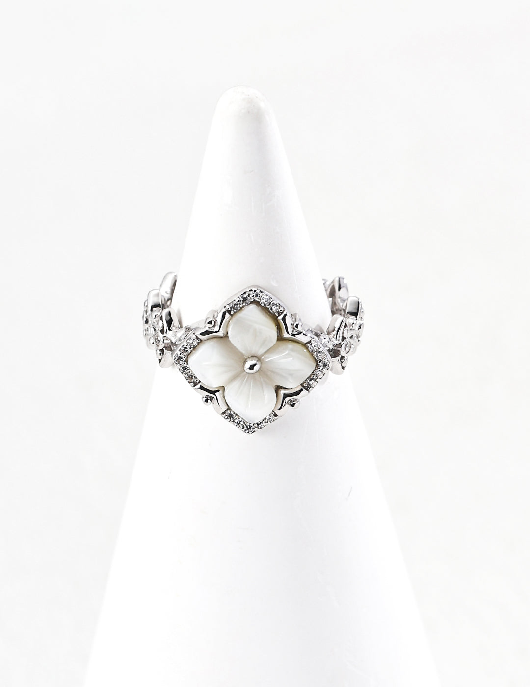 925 sterling silver ring in ring / silver
