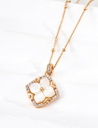 925 sterling silver ring in necklace / vintage gold