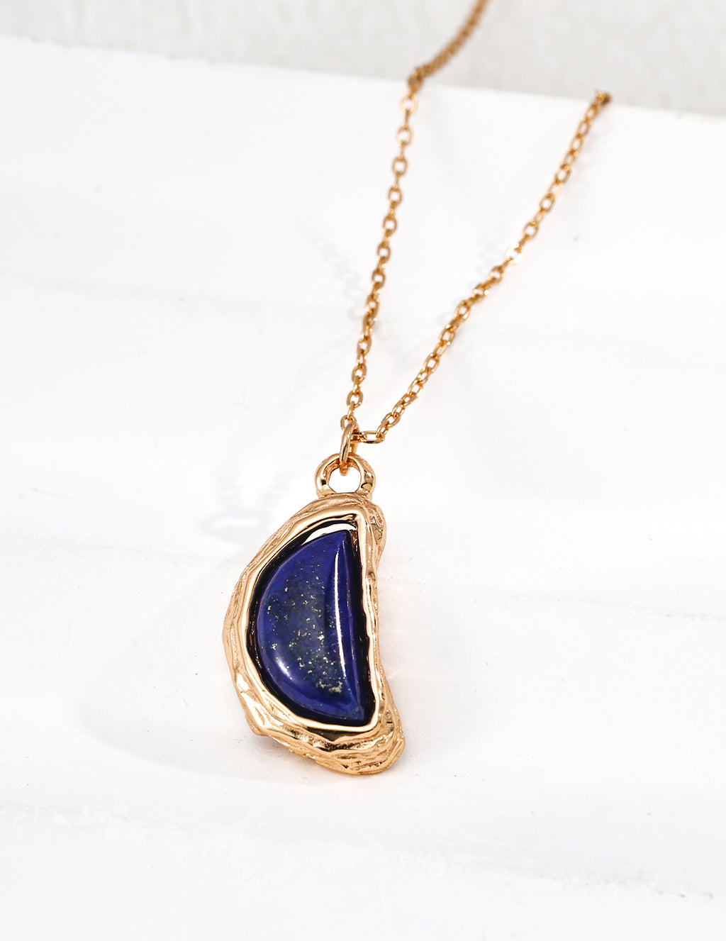925 sterling silver pendant necklace, front view