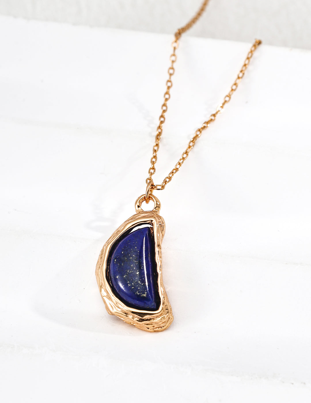 925 sterling silver pendant necklace, front view