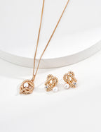 925 sterling silver pendant necklace worn on model