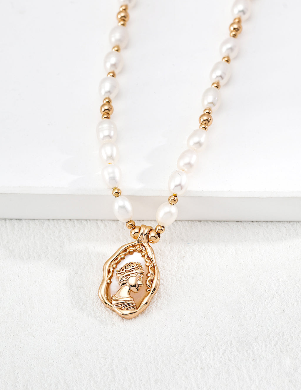925 sterling silver pendant necklace, front view