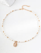 Close-up of 925 sterling silver pendant necklace