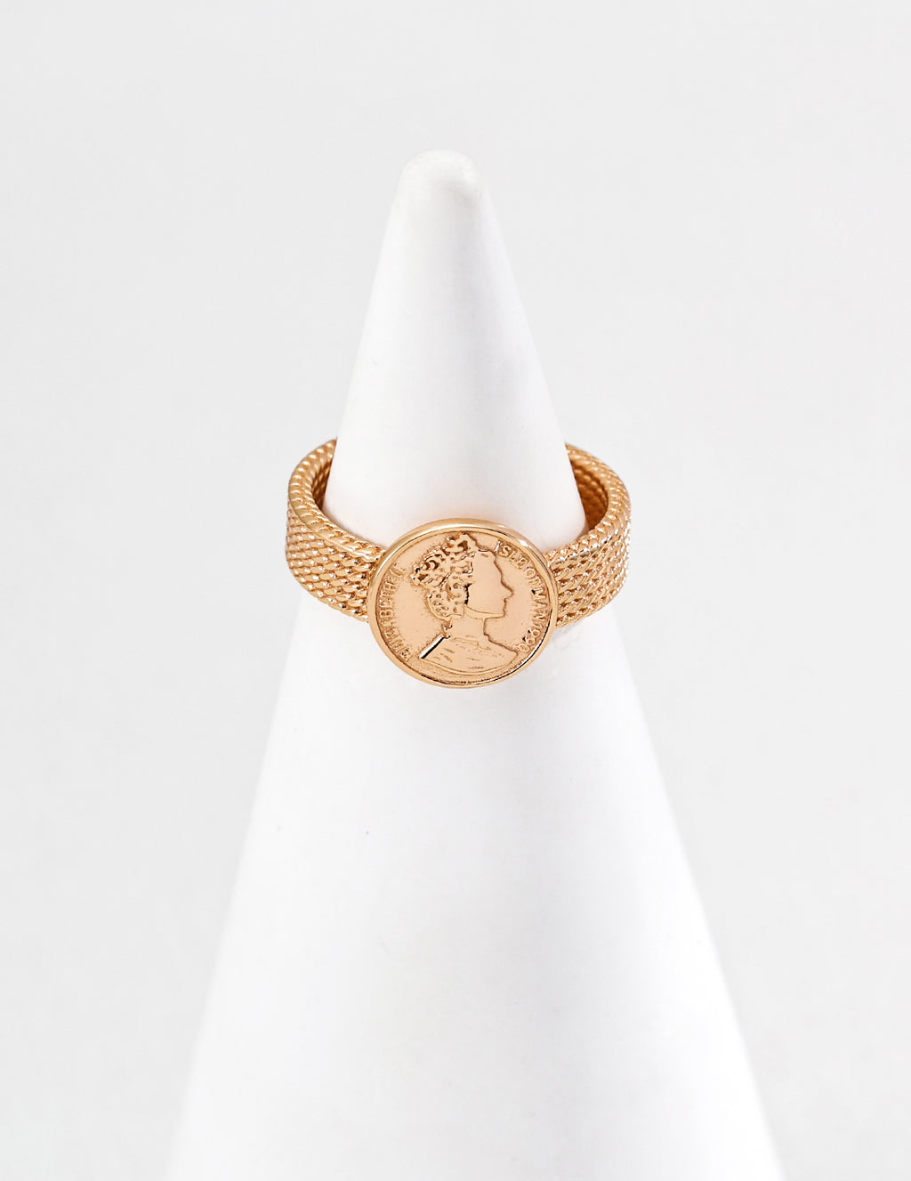 925 sterling silver ring, front view