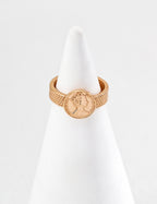 925 sterling silver ring, front view