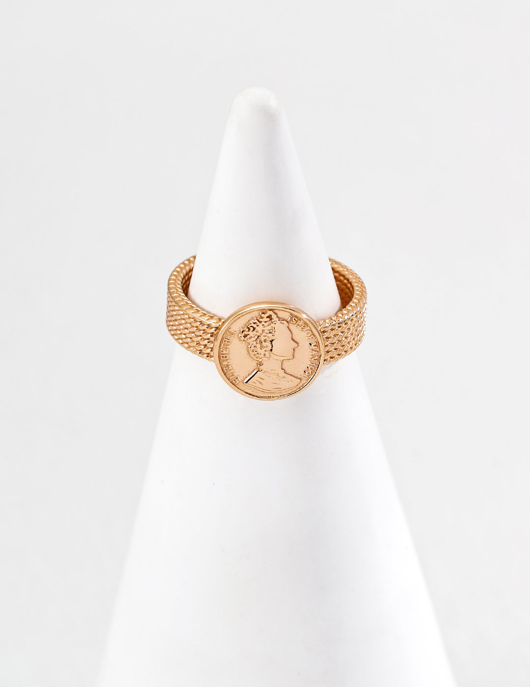 925 sterling silver ring, front view
