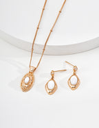 925 sterling silver drop earrings worn on model