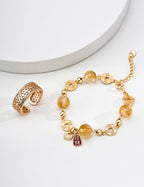 925 sterling silver bracelet, side view