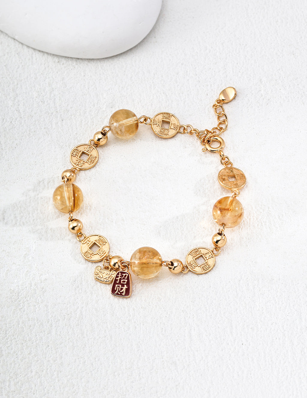 925 sterling silver bracelet, front view