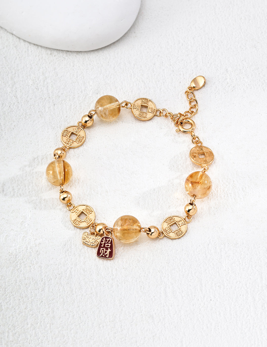925 sterling silver bracelet, front view