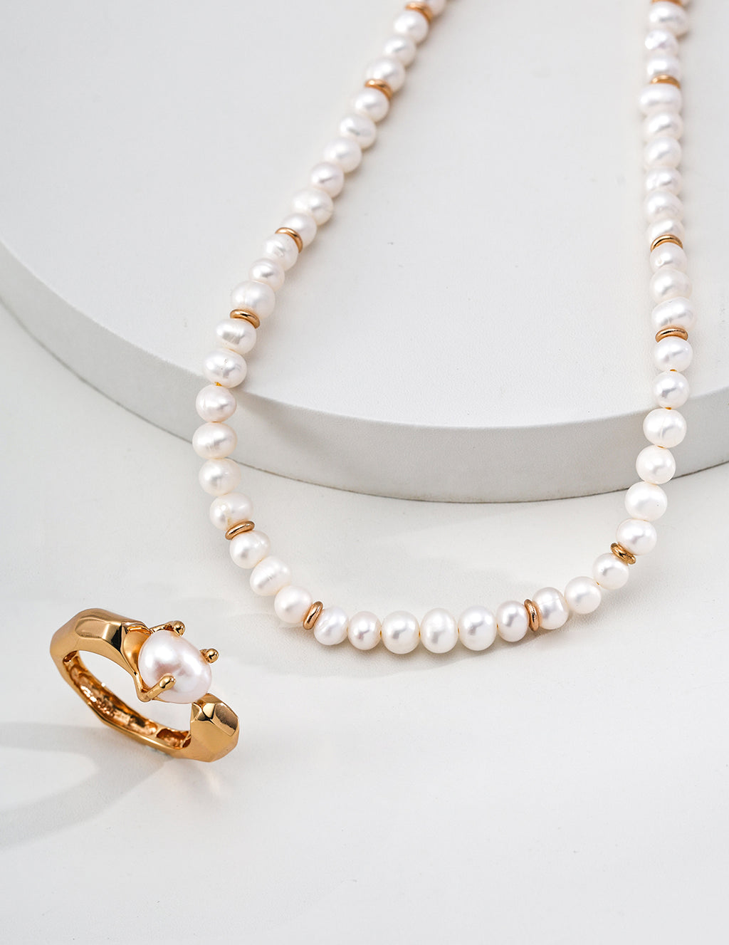 925 sterling silver necklace worn on model