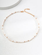 925 sterling silver necklace, side view