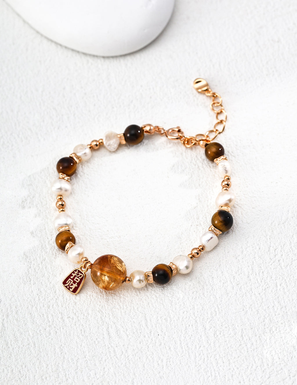 925 sterling silver bracelet, front view