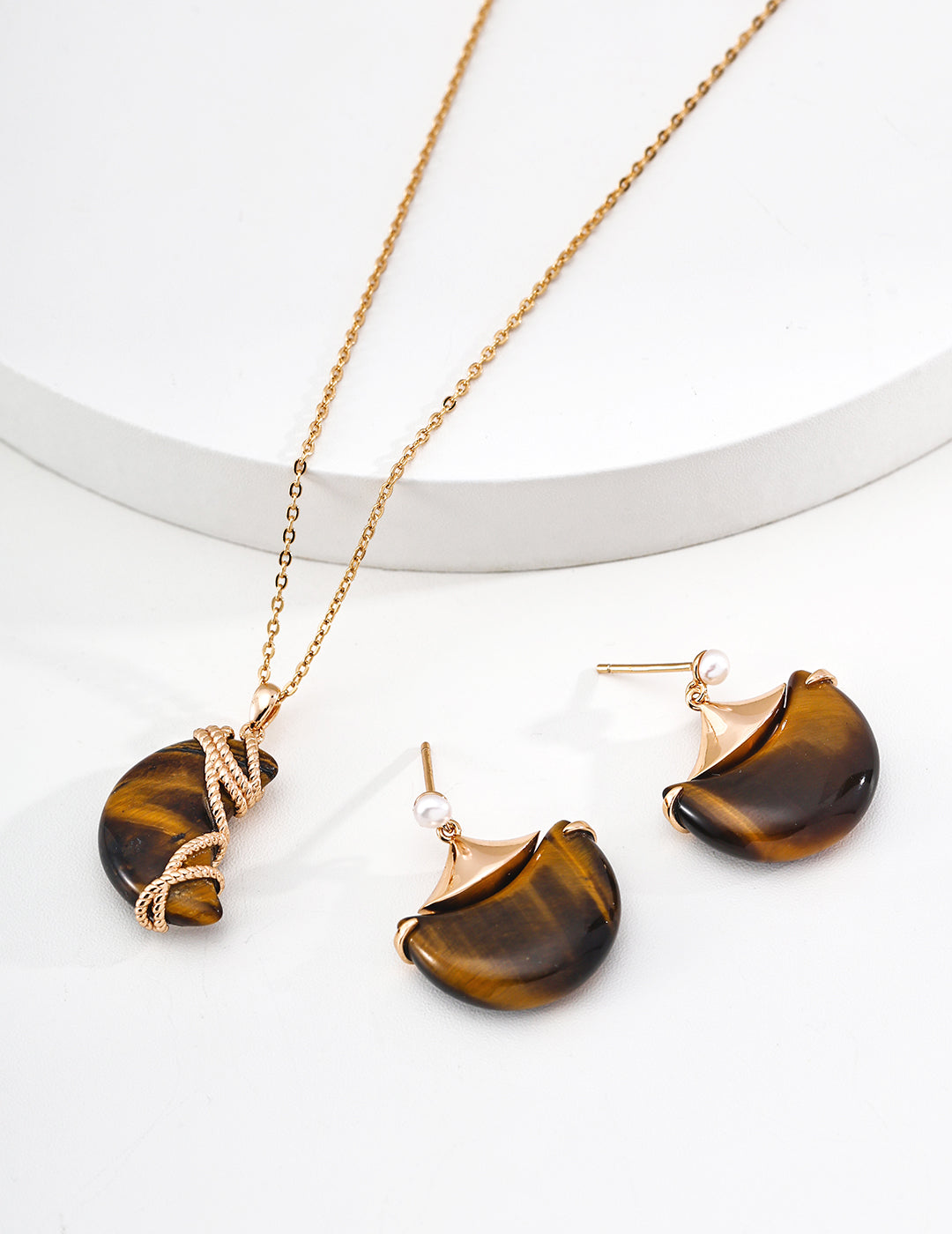 925 sterling silver pendant necklace worn on model