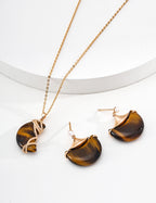 925 sterling silver drop earrings worn on model