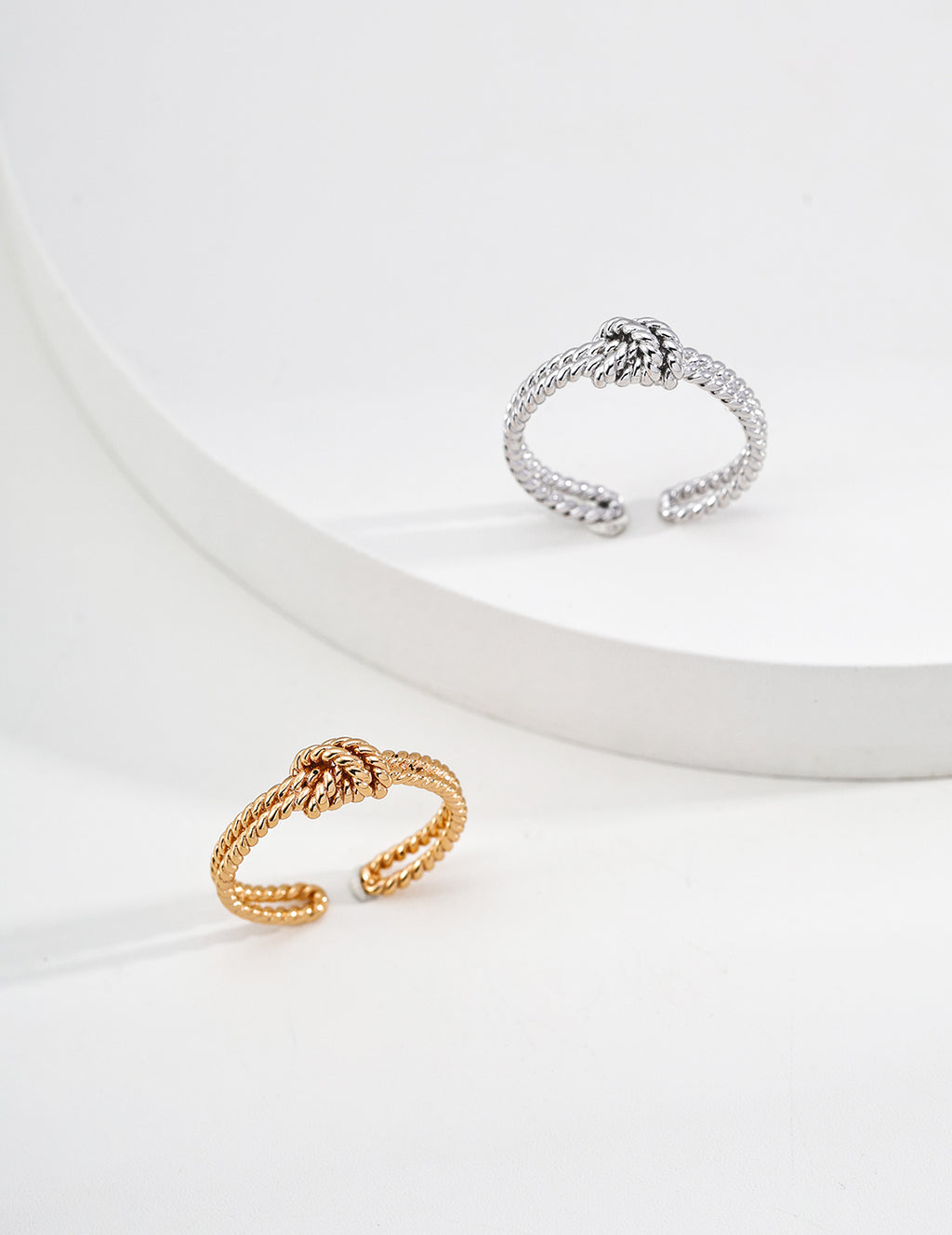925 sterling silver ring, front view