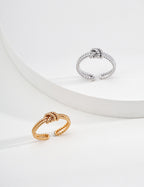 925 sterling silver ring, front view