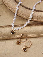 Close-up of 925 sterling silver pendant necklace
