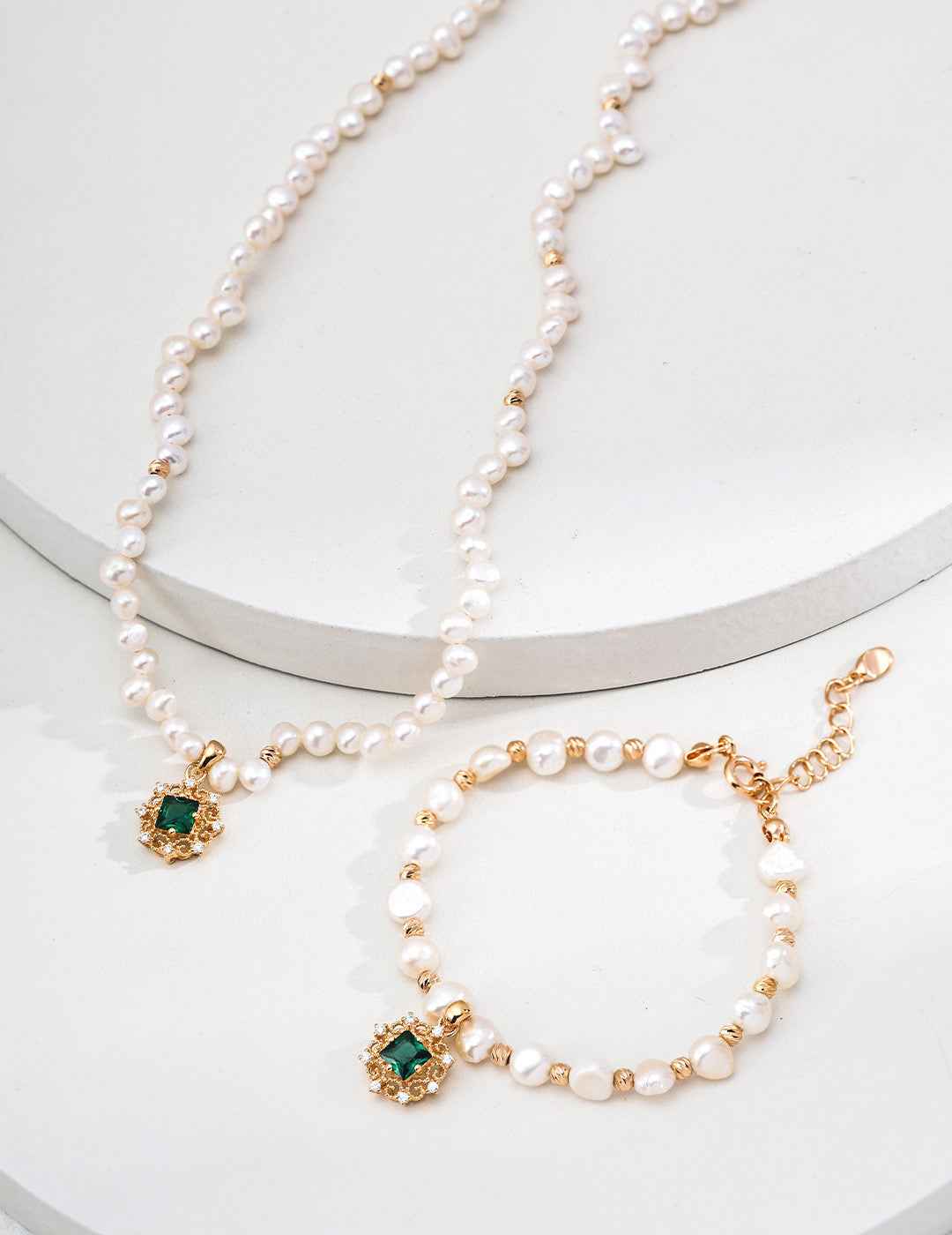 925 sterling silver necklace worn on model
