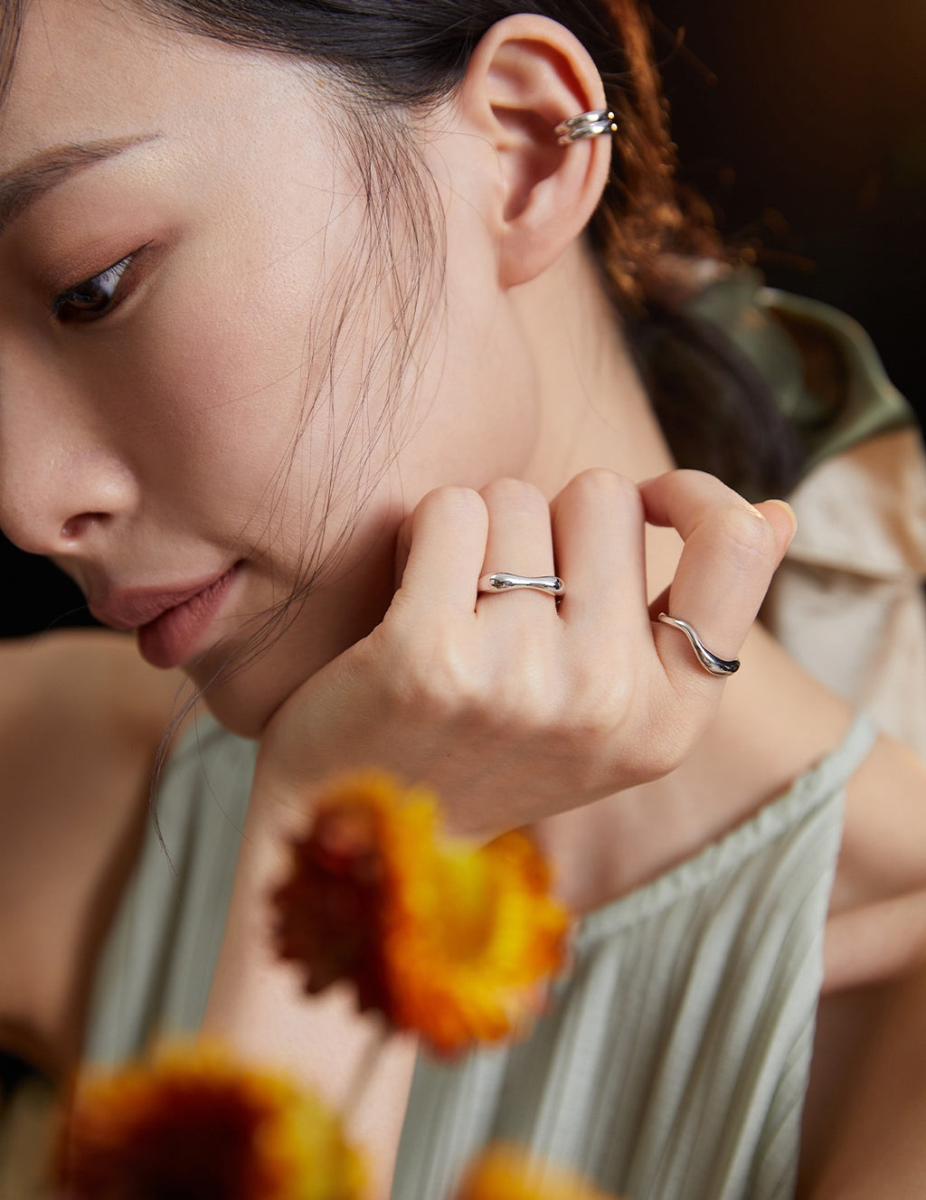 925 Sterling Silver Ring - Silver
