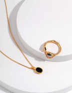 925 Sterling Silver Cubic Zirconia Necklace - Silver