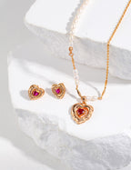 Close-up of 925 sterling silver pendant necklace
