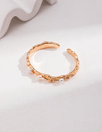 925 Sterling Silver Floral Natural Pearl Bangle - Silver