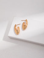 925 Sterling Silver Earrings - Silver