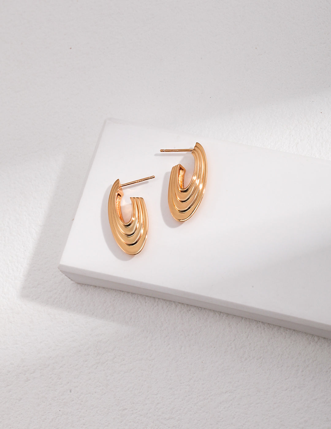 925 Sterling Silver Earrings - Silver