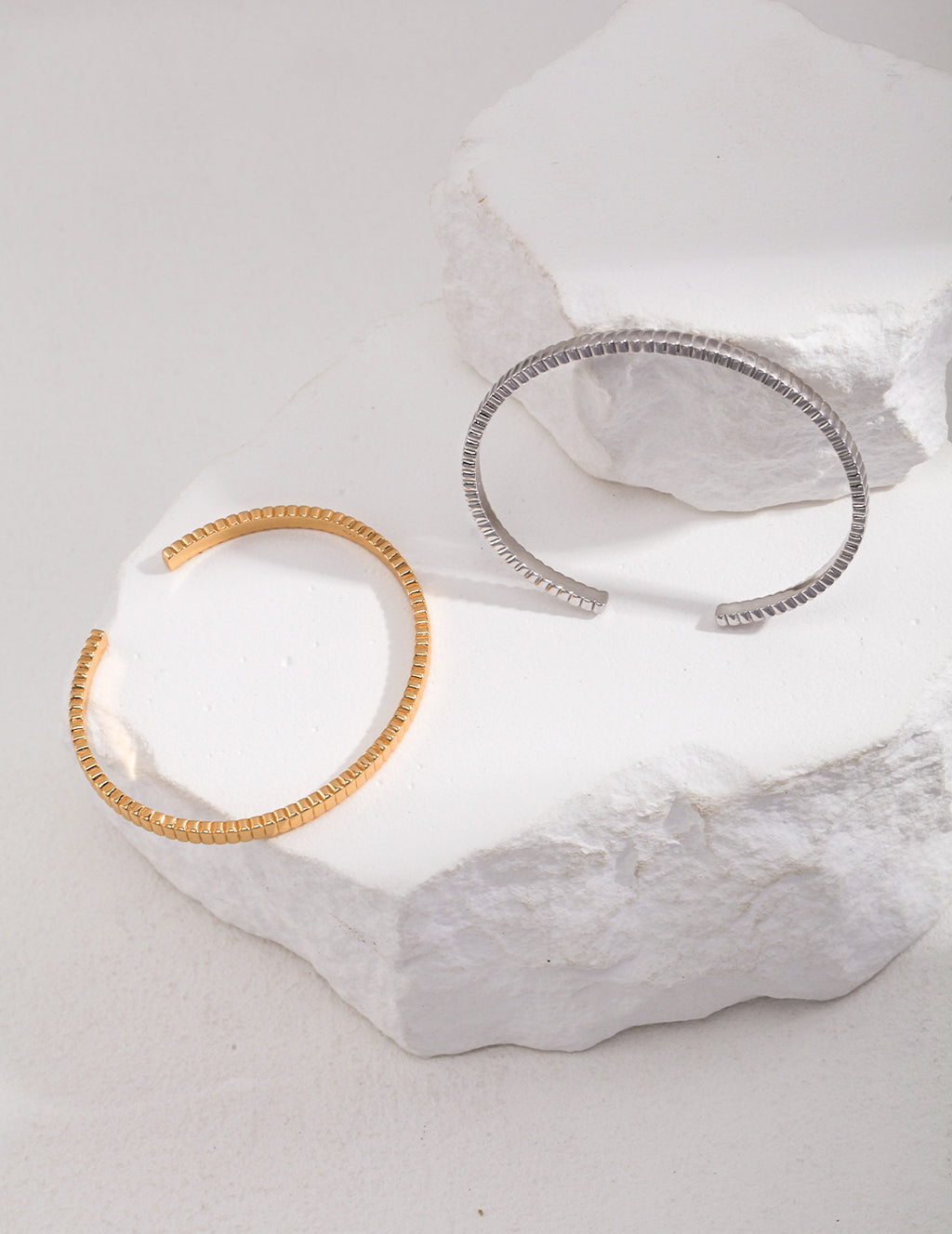 925 Sterling Silver Bangle - Silver