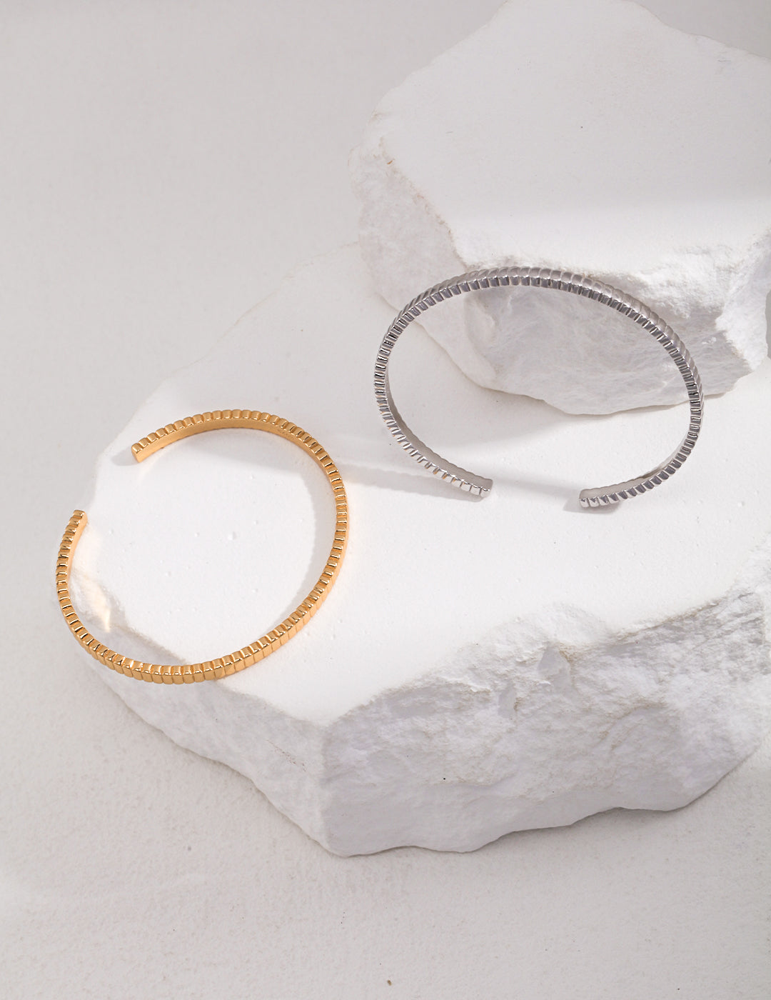 925 Sterling Silver Bangle - Silver