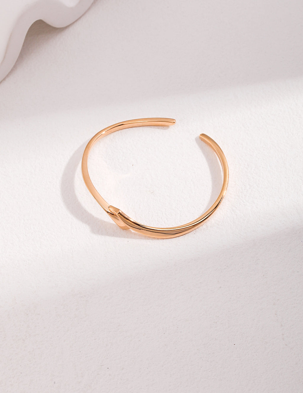 925 Sterling Silver Bangle - Silver